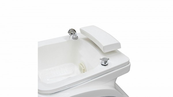 Spa Pedikürestuhl Dolphine Silber