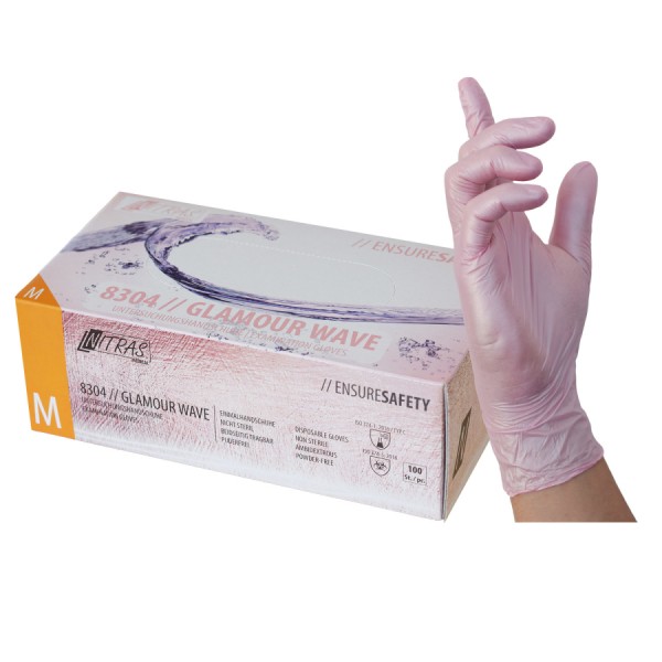 Lady Pearl - Nitril Handschuhe 100 Stck.