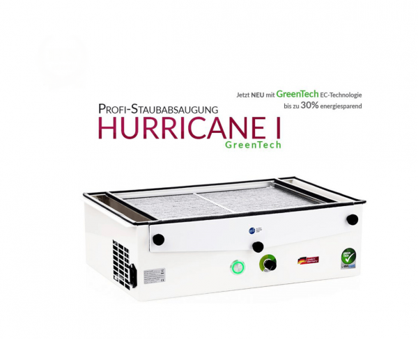 Profi-Staubabsaugung Hurricane-I-GreenTech